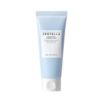 ексфолианти,skin1004,madagascar,centella,hyalu,cica,sleeping,pack,100,ml,face,mask,clear,(white,blue)