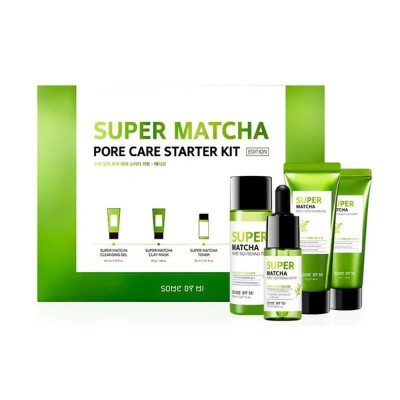 ексфолианти,some,by,mi,super,matcha,pore,care,starter,kit,gift,box,gift,set,multicolor