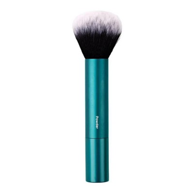 специфични,козметични,продукти,truly,powder,brush,brush,green,(silver,white)