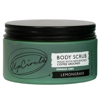 хигиена,тяло,upcircle,coffee,lemongrass,200,ml,body,scrub,green,(brown,yellow)
