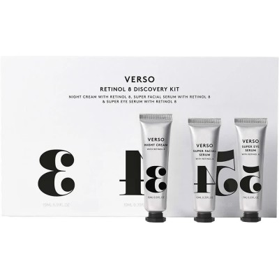 ексфолианти,verso,skincare,retinol,8,discovery,kit,gift,set,multicolor