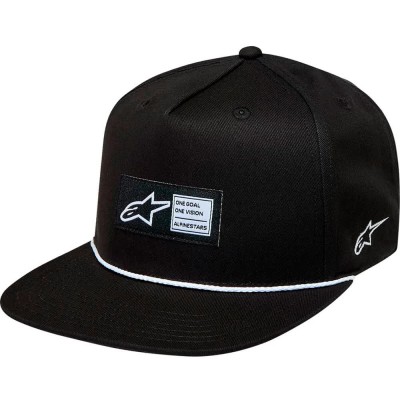 шапка,с,козирка,всички,шапки,alpinestars,label,snapback,cap,black,(black)