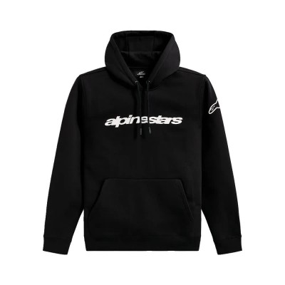 суичър,мъжки,пуловери,alpinestars,race,wordmark,hoodie,black,(black,white)