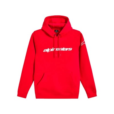 суичър,мъжки,пуловери,alpinestars,race,wordmark,hoodie,red,(red,white)