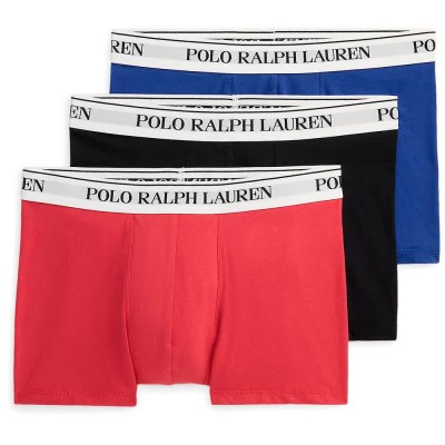 боксерки,мъжко,бельо,polo,ralph,lauren,714830299,trunk,boxers,3,units,multicolor,(black,blue,yacht,chili,pepper)