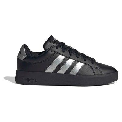 юношески,маратонки,мъжки,маратонки,дамски,маратонки,adidas,grand,court,3.0,junior,trainers,black,(core,black,silver,metallic,core,black)
