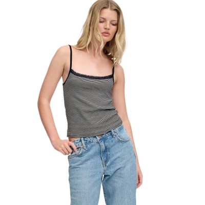 потник,дамски,топове,superdry,athletic,essentials,lace,cami,sleeveless,top,blue,(eclipse,navy,stripe)