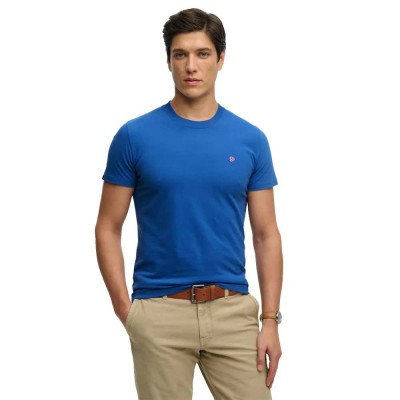 тениска,мъжки,тениски,дамски,тениски,superdry,essential,sdco,logo,embroidered,short,sleeve,t,shirt,blue,(monaco,blue,pink)