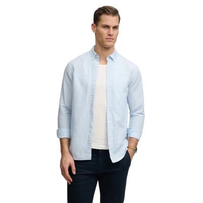 риза,с,дълъг,ръкав,дамски,ризи,мъжки,ризи,superdry,m4011005a,long,sleeve,shirt,blue,(sky,blue,ticking,linen)