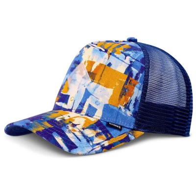 шапка,всички,шапки,djinns,abstract,trucker,cap,blue,(navy,tan)