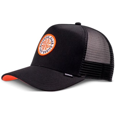 шапка,всички,шапки,djinns,koi,watching,trucker,cap,black,(black)