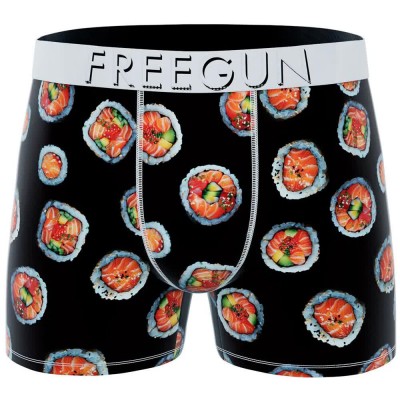 боксерки,мъжко,бельо,freegun,sushi,boxers,black,(white,black)
