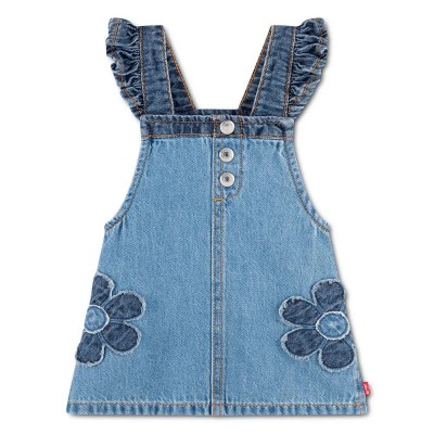 рокля,дамски,поли,и,рокли,levi´s,®,flower,sleeveless,dress,blue,(clean,getaway)