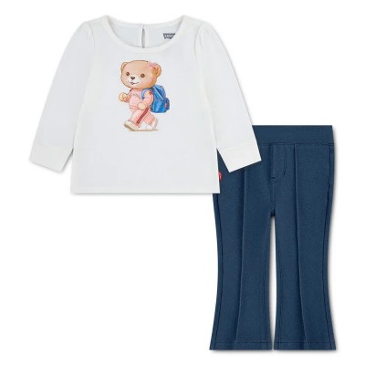 детски,екипи,levi´s,®,gfx,&,knit,set,white,blue,(egret)
