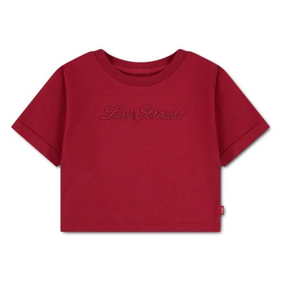 тениска,мъжки,тениски,дамски,тениски,levi´s,®,meet,and,greet,script,3d,short,sleeve,t,shirt,red,(deep,claret)