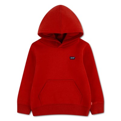 суичър,детски,блузи,levi´s,®,mini,batwing,hoodie,red,(emboldened)