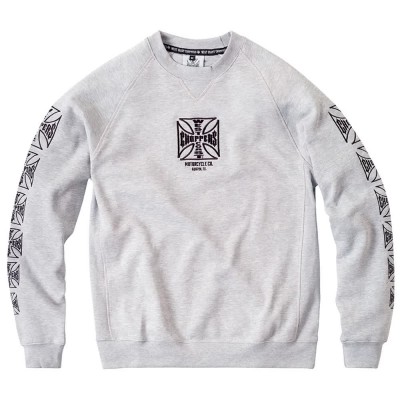 блуза,мъжки,пуловери,west,coast,choppers,dominator,oversized,sweatshirt,grey,(grey)