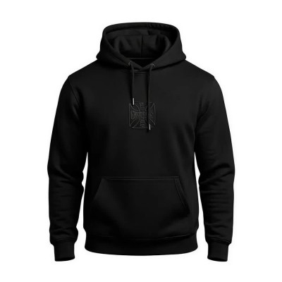 суичър,мъжки,пуловери,west,coast,choppers,embossed,hoodie,black,(black)
