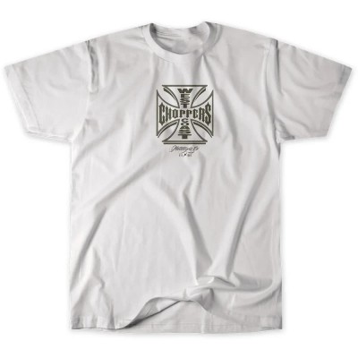 тениска,мъжки,тениски,дамски,тениски,west,coast,choppers,gangscript,short,sleeve,t,shirt,white,(white)