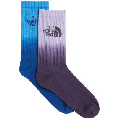 чорапи,мъжки,чорапи,дамски,чорапи,the,north,face,everyday,dip,dye,crew,socks,2,pairs,blue,purple,(bold,blue,active,blue,g)