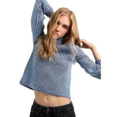 блуза,мъжки,пуловери,дамски,пуловери,pepe,jeans,alex,high,neck,sweater,blue,(horizon,blue)