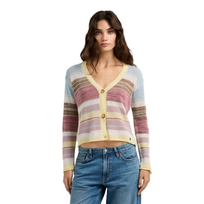 жилетка,мъжки,пуловери,дамски,пуловери,pepe,jeans,anya,cardigan,multicolor,(dark,blush,pink)