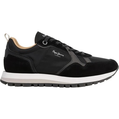 маратонки,мъжки,маратонки,дамски,маратонки,pepe,jeans,ari,night,trainers,black,(black)