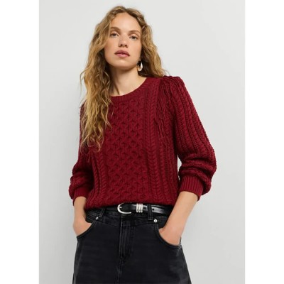 блуза,мъжки,пуловери,дамски,пуловери,pepe,jeans,arlette,sweater,red,(berry,red)
