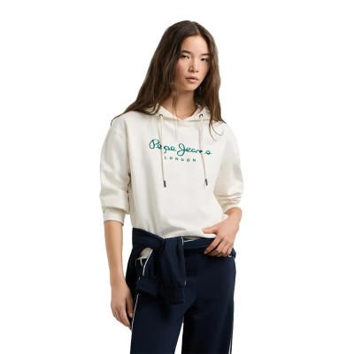 суичър,дамски,блузи,pepe,jeans,baddy,hoodie,white,(off,white)