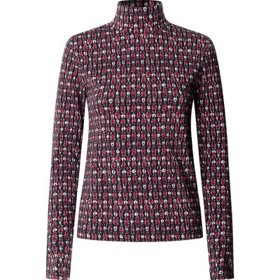 тениска,мъжки,тениски,дамски,тениски,pepe,jeans,belenia,long,sleeve,high,neck,t,shirt,purple,(black)