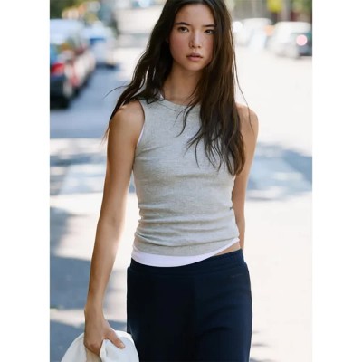 тениска,мъжки,тениски,дамски,тениски,pepe,jeans,brenda,sleeveless,t,shirt,grey,(marl,grey)