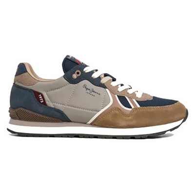 маратонки,мъжки,маратонки,дамски,маратонки,pepe,jeans,brit,boost,trainers,brown,(cognac,brown)