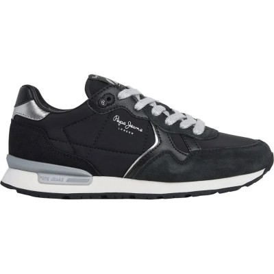 маратонки,мъжки,маратонки,дамски,маратонки,pepe,jeans,brit,elite,trainers,black,(black)
