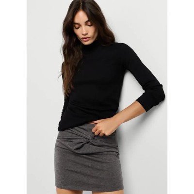 тениска,мъжки,тениски,дамски,тениски,pepe,jeans,bruna,long,sleeve,high,neck,t,shirt,black,(black)