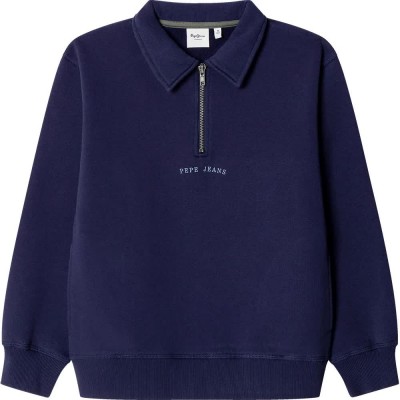 блуза,детски,блузи,pepe,jeans,charles,half,zip,sweatshirt,blue,(navy)