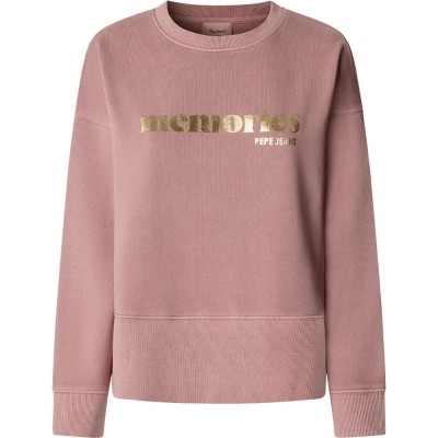 блуза,дамски,блузи,pepe,jeans,cintia,sweatshirt,pink,(powder,rose,pink)