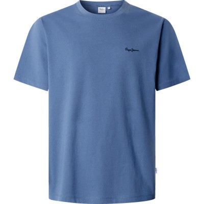 тениска,мъжки,тениски,дамски,тениски,pepe,jeans,contrast,connor,short,sleeve,t,shirt,blue,(sea,blue)