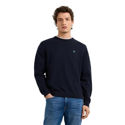блуза,мъжки,пуловери,дамски,пуловери,pepe,jeans,daniels,sweater,blue,(deep,sea,blue)
