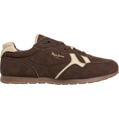 маратонки,мъжки,маратонки,дамски,маратонки,pepe,jeans,daze,block,trainers,brown,(bark,brown)