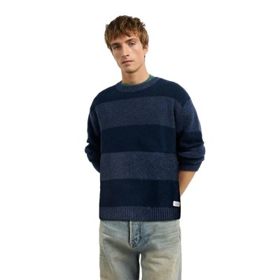 блуза,мъжки,пуловери,дамски,пуловери,pepe,jeans,deacon,stripes,sweater,blue,(sea,blue)