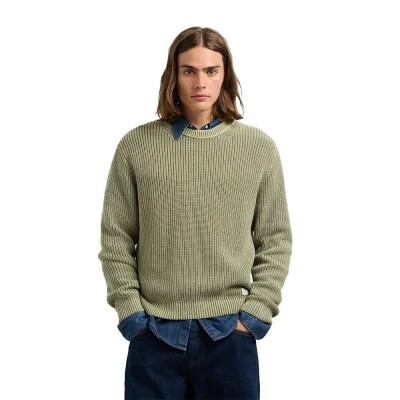 блуза,мъжки,пуловери,дамски,пуловери,pepe,jeans,dorian,sweater,green,(washed,army,green)