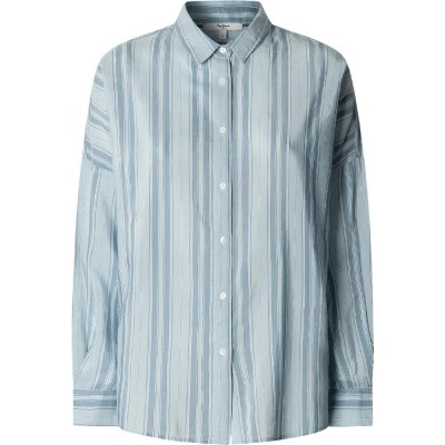 риза,с,дълъг,ръкав,дамски,ризи,мъжки,ризи,pepe,jeans,flor,long,sleeve,shirt,blue,(stormy,sea,blue)
