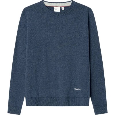 блуза,мъжки,пуловери,дамски,пуловери,pepe,jeans,ivan,sweater,blue,(navy)