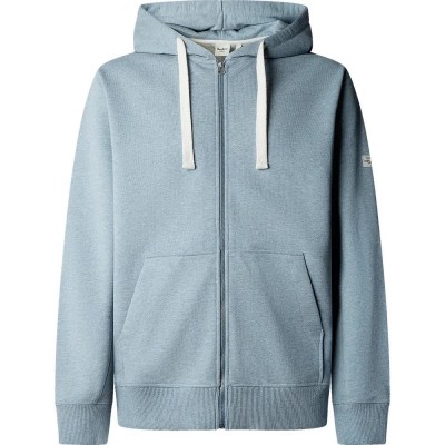 блуза,мъжки,пуловери,pepe,jeans,jasper,melange,full,zip,sweatshirt,blue,(oxford,blue)