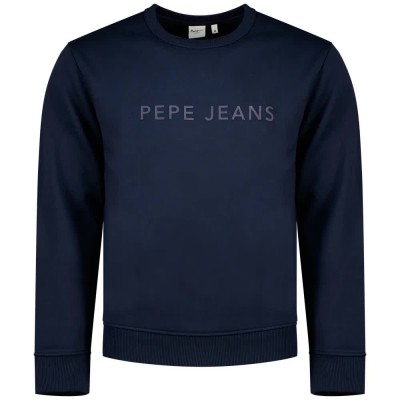 блуза,мъжки,пуловери,pepe,jeans,jefferson,big,logo,sweatshirt,blue,(dulwich,blue)