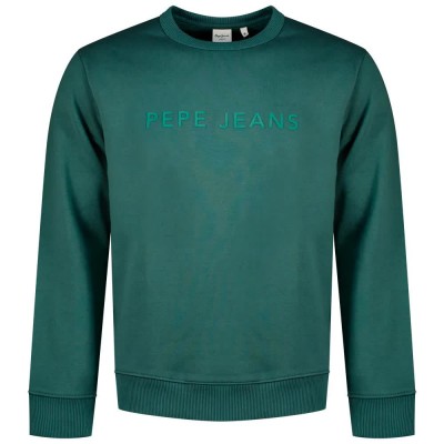 блуза,мъжки,пуловери,pepe,jeans,jefferson,big,logo,sweatshirt,green,(richmond,green)
