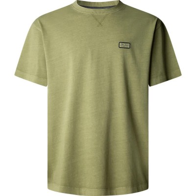 тениска,мъжки,тениски,дамски,тениски,pepe,jeans,joaquin,short,sleeve,t,shirt,green,(washed,army,green)