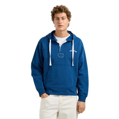 суичър,мъжки,пуловери,pepe,jeans,john,hoodie,blue,(ink,blue)