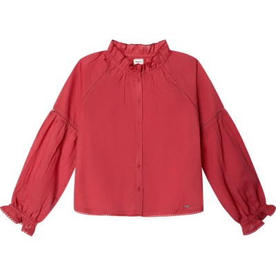дамски,блузи,pepe,jeans,joy,long,sleeve,blouse,red,(rugby,red)