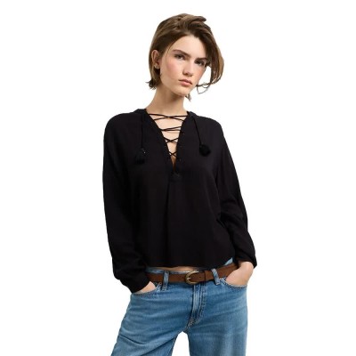 дамски,блузи,pepe,jeans,julianna,long,sleeve,blouse,black,(black)